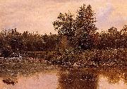 Albert Bierstadt Landscape, New Hampshire oil painting reproduction